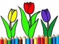 Spel Terug na Skool: Lente Kleurboek aanlyn