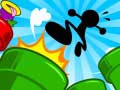Spel Stickman wat spring aanlyn