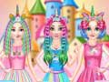 Spel Prinsesse Reënboog Eenhoorn Haarsalon aanlyn