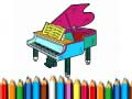 Spel Terug na skool: Klavier kleurboek aanlyn