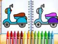 Spel Lieflike Fiets Kleurboek aanlyn
