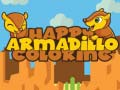 Spel Gelukkige armadillo kleur aanlyn