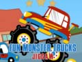 Spel Pretige Monster Trekke Legkaart aanlyn