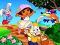 Spel Dora Gelukkige Paasfees. Vind die verskille aanlyn