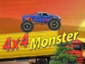 Spel 4x4 Monster aanlyn