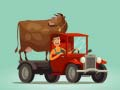 Spel Lieflike vragmotors vir kinders om te kleur aanlyn