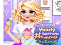 Spel Prinses Jaarlikse Seisoene Hashtag-uitdaging aanlyn