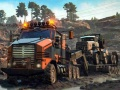 Spel Legpuzzel van vragmotors in modder aanlyn