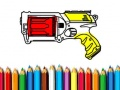 Spel Terug na Skool: Nerf Kleurboek aanlyn
