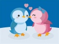 Spel Keurige Pinguïn Legpuzzle aanlyn