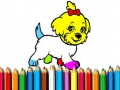 Spel Terug na Skool: Honde Kleurboek aanlyn