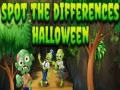 Spel Soek die verskille: Halloween aanlyn