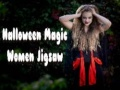 Spel Halloween Tower Vrouwe Legpuzzle aanlyn