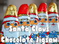 Spel Santa Claus Sjokolade Legkaarte aanlyn