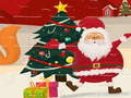 Spel Kersfees Legpuzzle van Santa aanlyn