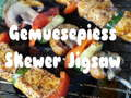 Spel Groente-kebab Puzzel aanlyn