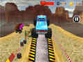 Spel Monster Truck Moeilike Stunt Wedren aanlyn
