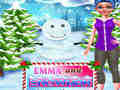 Spel Emma en die Sneeuman Kersfees aanlyn