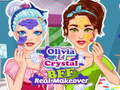 Spel Crystal en Olivia: Werklike Makeover vir Beste Vriendinne aanlyn