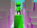Spel Gestapelde toring kleure wedloop 3D-Toringwiel kubus surfers aanlyn
