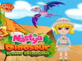 Spel Nastya: Grawe Dinosaurusknope aanlyn