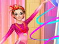 Spel Gimnastieke Spele vir Meisies: Aankleed aanlyn