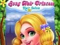 Spel Lang Hare Prinses Haar Salon aanlyn