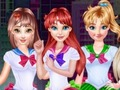 Spel Prinses Sailor Moon Gevegsoutfit aanlyn