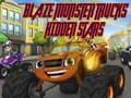 Spel Verborge Sterre in Blaze Monster Trucks aanlyn