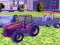 Spel 3D Stad Trekker Afval Sim aanlyn