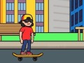 Spel Skateboard Wheelie aanlyn