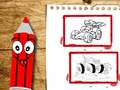Spel Terug na Skool Motors Kleurboek aanlyn