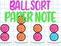 Spel Balsortering: Papiernotas aanlyn