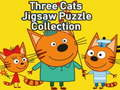 Spel Drie Katte Legpuzzel Versameling aanlyn