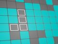 Spel Turkoois Blokke aanlyn