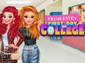 Spel Prinsesse se Eerste Dag van Kollege aanlyn