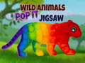 Spel Wilde Dier Pop It Legpuzzel aanlyn