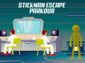 Spel Stickman Ontsnapping Parkour aanlyn