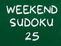 Spel Naweek Sudoku 25 aanlyn