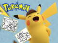 Spel Pokémon Kleurboek Speletjie aanlyn