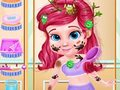 Spel Rommelige Klein Meermin Makeover aanlyn