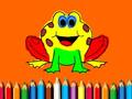 Spel Terug na Skool: Frog Kleurboek aanlyn