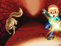 Spel Mike en Munk aanlyn