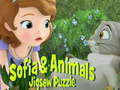 Spel Sofia en Diere Puzzel aanlyn