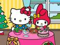 Spel Kersete met Hello Kitty en Vriende aanlyn