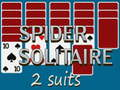 Spel Spider Solitaire 2 Pak aanlyn