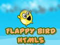 Spel Flappy Bird HTML5 aanlyn