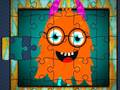 Spel Cute Monsters Legkaart aanlyn