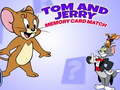 Spel Tom en Jerry: Geheue Kaartspel aanlyn
