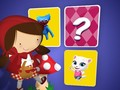 Spel Klein Rooi Kapje Geheue Kaart Wedstryde aanlyn